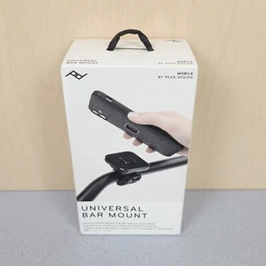 Peak Design Universal Bar Mount M-BM-AB-BK-1 Phone Mount Bike, Scooter, Tripod - Photo 1 sur 7