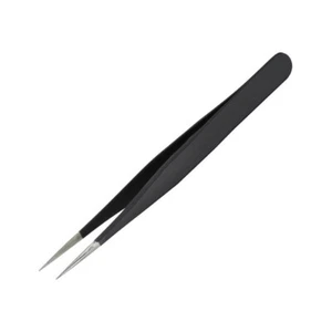 Precision Tweezer Stainless Steel Anti Static All Purpose Tool Needle - Photo 1 sur 4