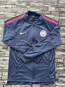 Giacca da pista Manchester City Nike Anthem 2017/18 uomo medio M cerniera intera - Foto 1 di 7