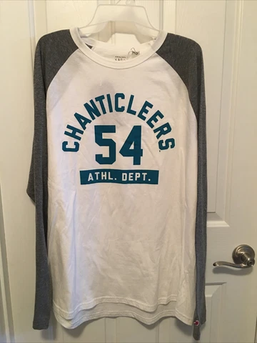 Mens Coastal Carolina University Baseball Style Tee Shirt Size XL Long Sleeves Cover