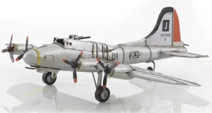 B-17 Flying Fortress Bomber Metal Desk Model 12" WWII Airplane Office Decor New - Picture 1 of 6