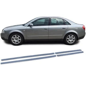 Door Trims Bumper Mouldings Trim Set 4pcs Fits Audi A4 B6 8E 00-04 - Picture 1 of 9