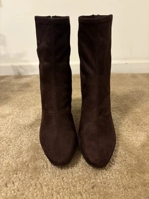 Donald Pliner Newton-SU Ankle Suede Boots 8.5 - Image 1 of 4