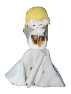 Vintage Paper Mache Angel Japan 10" Christmas Holiday Decor PA Labor Union - Picture 1 of 8