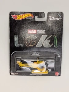 Hot Wheels Premium Disney Marvel Studios Thanoscopter Thanos Metal Real Riders - Picture 1 of 4