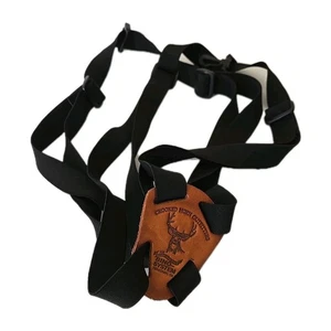 Crooked Horn Outfitters Bino-System Black Binocular Harness Strap Adjustable - Picture 1 of 17