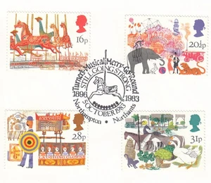 British Fairs GB Usado Turners Musical Merry-o-Round (a) 1983 EN PIEZA (148519) - Imagen 1 de 1