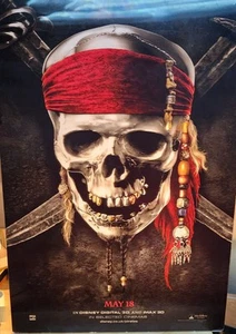 LENTICULAR CINEMA POSTER 1 of 50 UK Pirates of the Caribbean On Stranger Tides - Bild 1 von 13