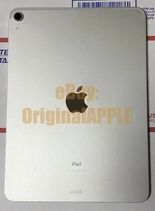 Como Nuevo PLATEADO 100% OEM Apple iPad Pro 1 11 WiFi A1980 Carcasa Trasera Batería Cámara - Imagen 1 de 6