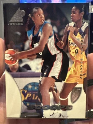 1997 Pinnacle Inside WNBA - Scoops Janice Braxton #61 (RC) - Image 1 of 2