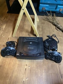 Sega Saturn MK-80000A Console with 3 Controllers NO CABLES *Tested and Working*
