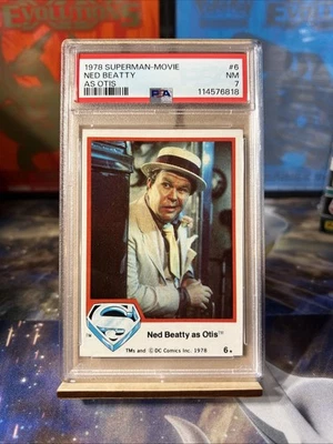 1978 Superman-Movie Ned Beatty As Otis No. 6 PSA 7 - Image 1 of 2