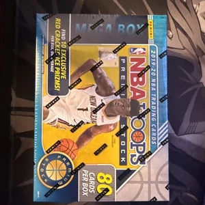 2019-20 NBA Hoops Premium Stock Mega Box - Sealed - Zion & Ja RC Year NEW ICE - Picture 1 of 2