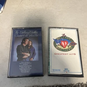 The Bellamy Brothers - Cassette Lot Greatest Hits volume 1 & 2 - Picture 1 of 4