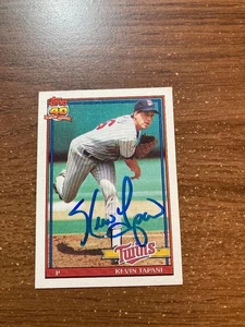 Autograph Signed Autographed Kevin Tapani Twins - Picture 1 of 1