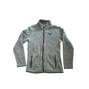 Patagonia Better Sweater Fleecejacke Kinder grau Full Zip Gr. XL 14 Style 65731 - Bild 1 von 4