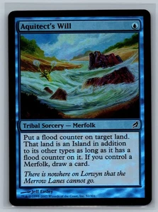 Magic The Gathering Lorwyn Aquitect's Will #52/301 Foil MTG TCG CCG - Picture 1 of 2