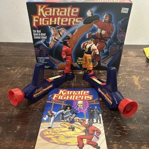 Vintage 1994 Karate Fighters Milton Bradley BOX AND FIGURES IN GREAT CONDITION - Picture 1 of 16