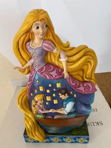 Disney Traditions 'Enlightened Love' featuring Rapunzel from tangled by JimShore - Picture 1 of 5