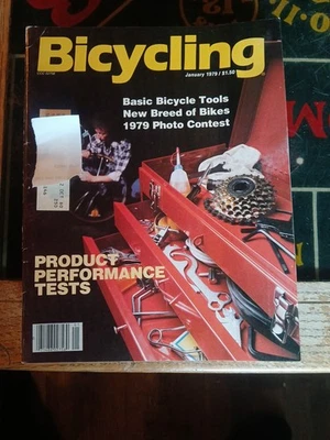 Vintage January 1979 Bicycling Magazine  - Image 1 of 4