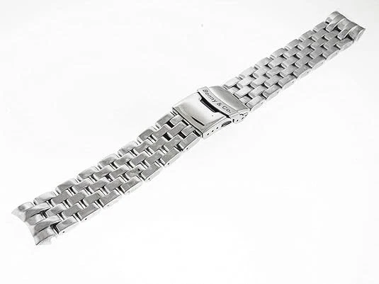 New Benny & Co Men's white 20 mm stainless steel band - Image 1 of 4