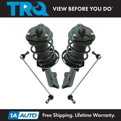 TRQ Front Suspension Kit Fits 2012-2013 Mercedes-Benz C250 2008-2011 C300 - Image 1 of 4