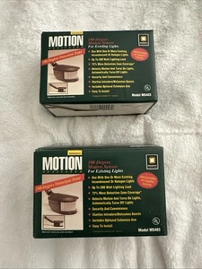 Set Of 2 MS403 Regent Motion Activated Sensor for Existing Lights New In Boxes - Picture 1 of 7