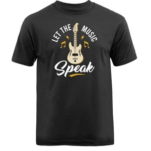 Camiseta de instrumento Let The Music Speak Music Band - Imagen 1 de 17