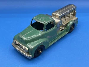 Hubley Kiddie Toy 452 Generator Truck VTG 1950's Diecast 6½” Rare Green Original - Picture 1 of 9