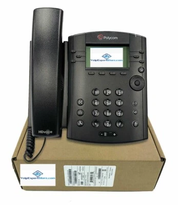 Polycom VVX 311 IP Phone with 1-Year Warranty - Enhance Communication "Shop Now - Image 1 of 4