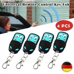 4X 433,92 MHz Universal Funk Fernbedienung Alarmanlage Handsender Garagentor DHL - Bild 1 von 8
