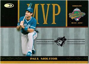 2004 Donruss World Series MVP #MVP-14 Paul Molitor SN1000 Toronto Blue Jays