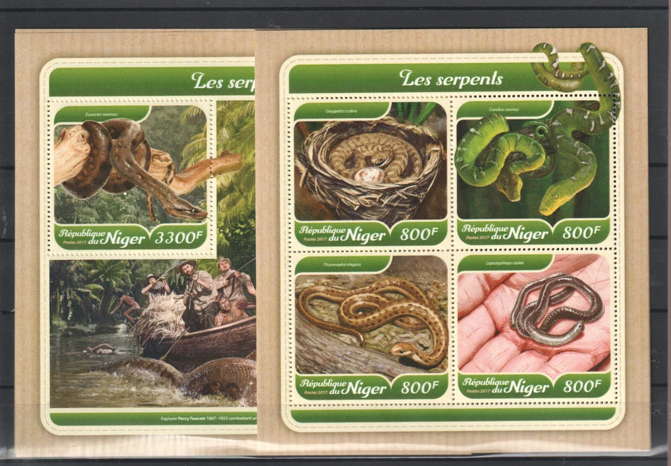 NIGER SNAKE MNH - 12282 Foto 1 de 1