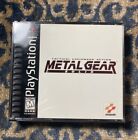 Metal Gear Solid (Sony PlayStation 1) PS1 CIB Complete Tested w/ Manual VG Case