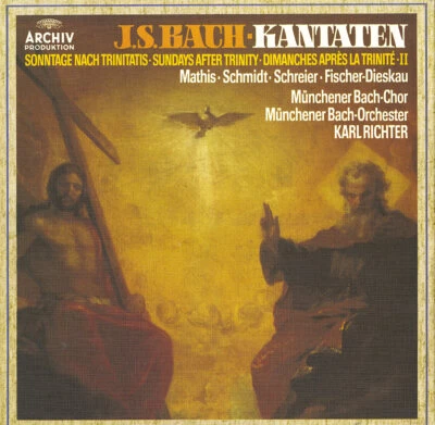 6LP ARCHIV 2722030 BACH Sundays after Trinity Cantatas MATHIS SCHREIER RICHTER - Image 1 of 3