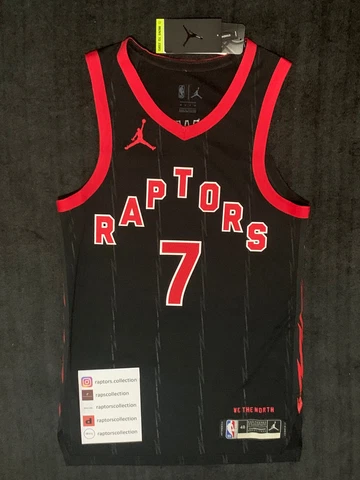 BNWT Nike Jordan Toronto Raptors Kyle Lowry Authentic Statement Jersey Small 40! Cover