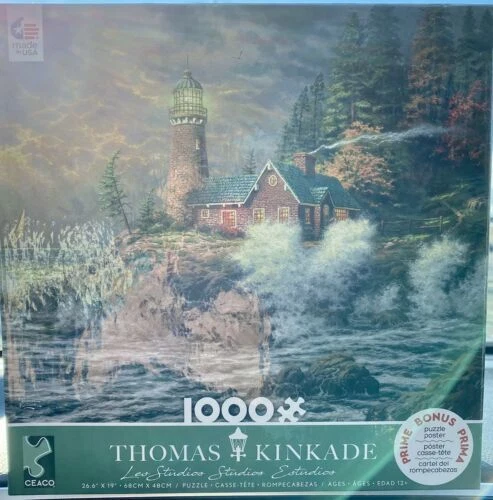 Thomas Kinkade Puzzle Courage 1000 Piece Ceaco Puzzle - Image 1 of 1