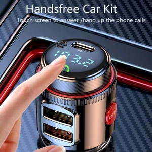 PD30W+QC 3.0 Bluetooth 5.4 Car MP3 Player FM Transmitter - Picture 1 of 5