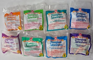 COMPLETE SET! 1995 McDonald's Happy Meal Disneyland Adventures #1-8 - Picture 1 of 1