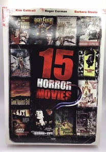 15 Horror Movies: Night Fright, The Terror, She-Beast, Snake People DVD - Picture 1 of 4