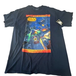 Disney World Park Star Wars Weekends Sz Large L 2014 Graphic Tee Never Worn New - Picture 1 of 7