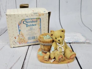Cherished Teddies 950556 Joshua ""Love Repairs All"" [Bär mit Waschwanne Figur] - Bild 1 von 6