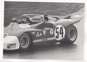 AUTODELTA ALFA ROMEO T33/3 MARCAS ESCOTILLA 1000KM 1971 PERÍODO ORIGINAL FOTO - Imagen 1 de 2