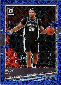 2020-21 Donruss Optic #112 Rudy Gay Blue Pulsar - Picture 1 of 2