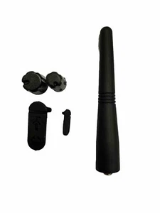 Tune Up Kit Motorola CP100d & DEP250 UHF Radios Knöpfe, Staubabdeckungen Antenne - Bild 1 von 3