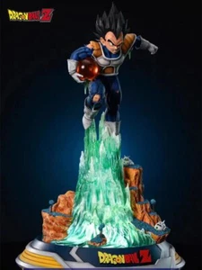 Statue Figurine VEGETA cascade lumineuse LED 25 cm animé Manga Dragon Ball DBZ - Imagen 1 de 5