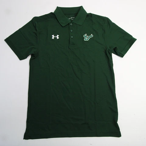 South Florida Bulls Under Armour HeatGear Polo Men's Dark Green New Cover