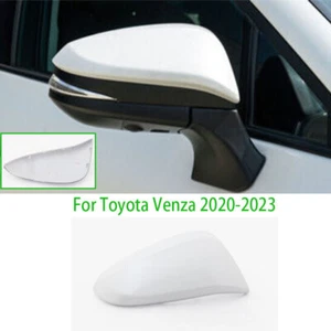 Tapa cubierta espejo retrovisor puerta trasera blanco perla para Toyota Venza 2020-2023 - Imagen 1 de 4