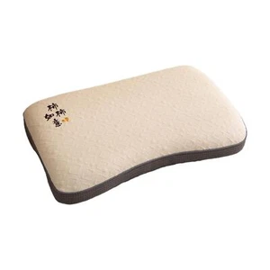 Buckwheat Hull Pillow Cotton Comfortable Bed Pillow for Hotel Travel Yoga - Picture 1 of 6