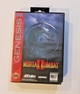 SEGA Genesis Mortal Kombat II- 1994 - Picture 1 of 4
